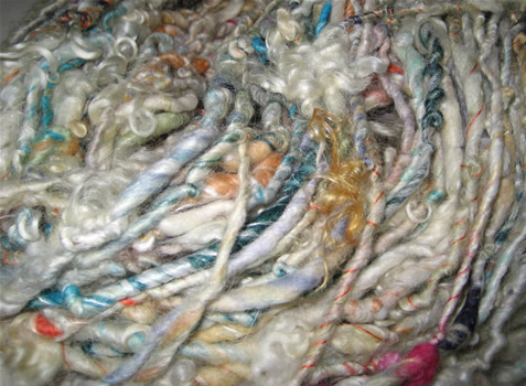 linda scharf handspun yarn/stoneleafmoon.com