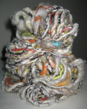 linda scharf handspun yarn/stoneleafmoon.com