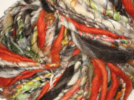 linda scharf handspun yarn/stoneleafmoon.com