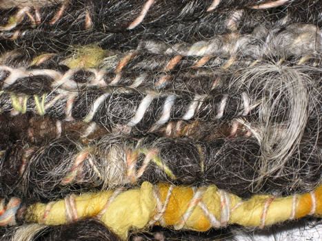 linda scharf handspun yarn/stoneleafmoon.com