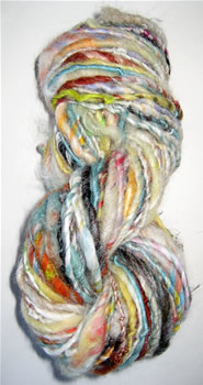 linda scharf handspun yarn/stoneleafmoon.com